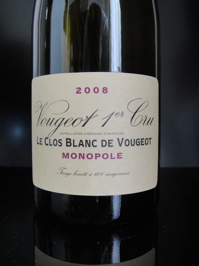 Clos Blanc de Vougeot Monopole, Best organic wine in the world