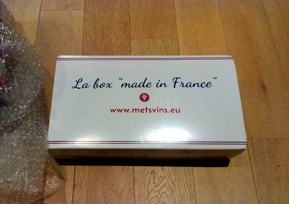 La BOX « terroir francais » de www.metsvins.eu